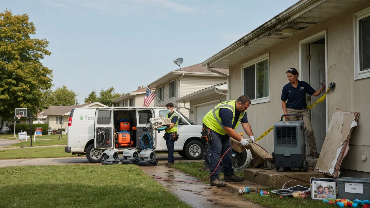 Water Damage Restoration in Island, KY near me